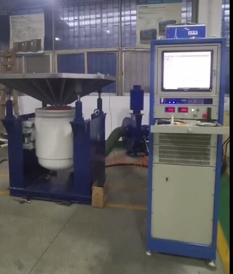 Van de de Simulatietrilling van het laboratoriumvervoer de Testlijst met het Spectrumfunctie van de Schokreactie