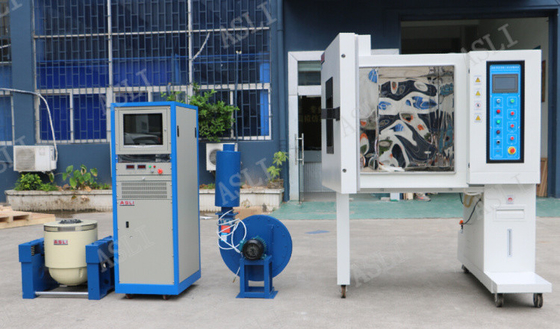 Van de de Trillingsmachine van de vervoersimulatie de Verticale Hoge Frequentie Eleltrodynamisch Shaker Systems