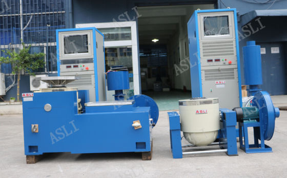 XYZ-as Elektromagnetische horizontale en verticale trillingen