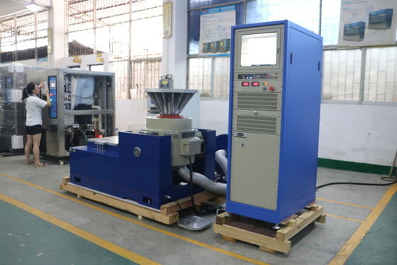 Computerbesturing Elektromagnetische batterij trillingstafel testapparatuur voor auto's