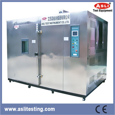 Brand-in testoven in de stabiliteitskamer