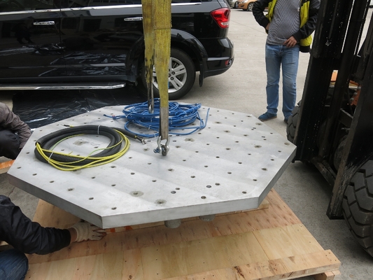 10KN trilling het Testen Apparaat, 1.8m/S-Trilling Shaker Table Systems