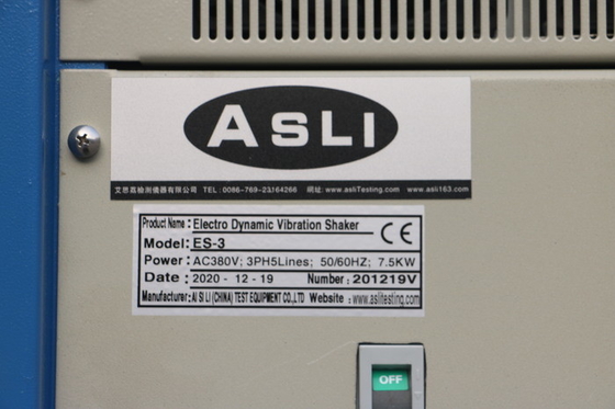6000N trillingsproefsystemen, de Eleltrodynamische Schudbeker van 1.6m/S