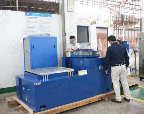 ISTA 1A, CEI en GJB 150,25 Normen 300kg. F Shaker Table Vibration Testing Machine voor Laboratorium